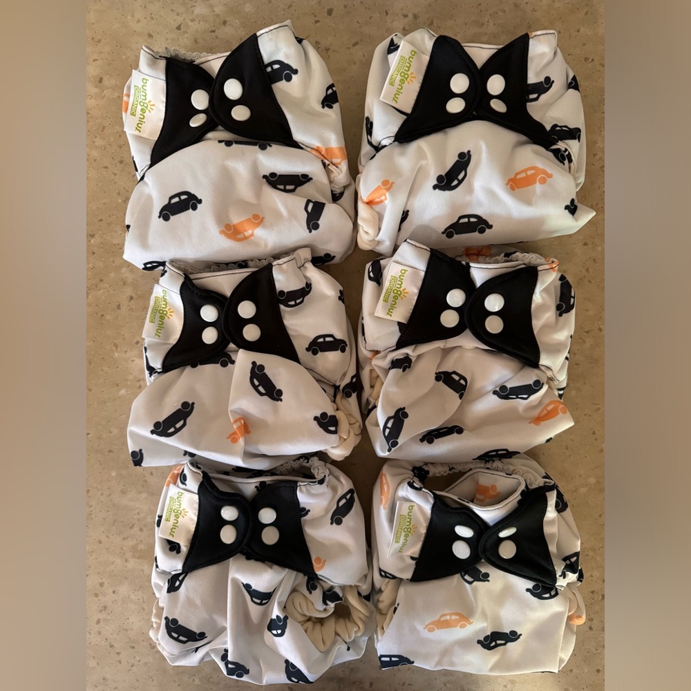 Bum Genius Bumgenius All in One Elemental diaper E3 lot